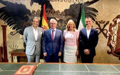 PRESENTATION OF THE NEW HONORARY CONSUL OF KAZAKHSTAN IN ANDALUCÍA, MR. OSCAR GÓMEZ MONASTERIO, PARTNER OF BALMS ABOGADOS