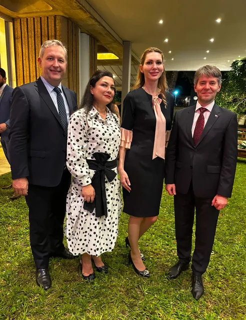 Foto 2 BGI Global Vice President Mr. Washington Fonseca Attends Slovakian Embassy Reception in Brasília