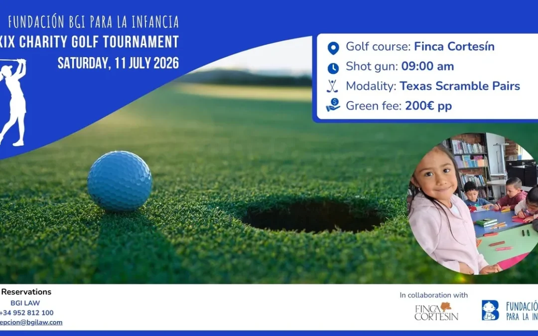 Sport and solidarity: the XXIX Charity Golf Tournament of the BGI Foundation for Children